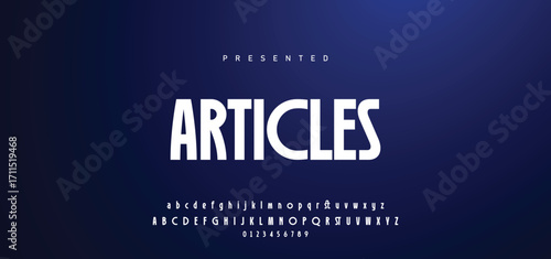 Digital Abstract minimal modern alphabet fonts for logo. Typography technology electronic digital music future creative font. vector illustration.