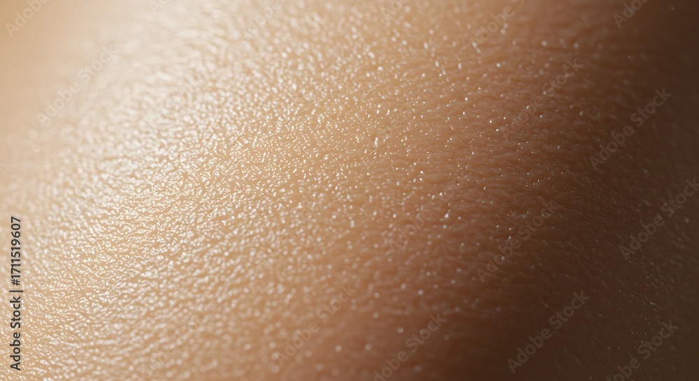 Fototapeta premium Skin Texture Detail: Close-Up of Human Epidermis