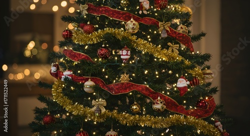 Decorated christmas tree