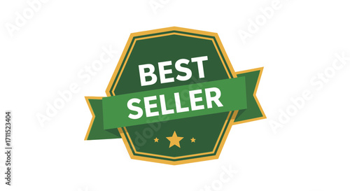 Best Seller Badge Premium Quality, Guaranteed Satisfaction - Perfect for Highlighting Top Products