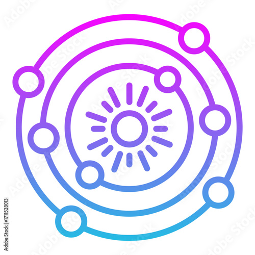 Solar System Icon