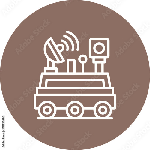 Moon Rover Icon