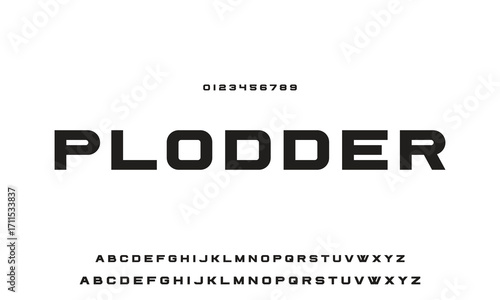 Minimal modern logo alphabet fonts. Typography minimalist urban sana serif digital fashion future creative logos fonts. vector illustration.