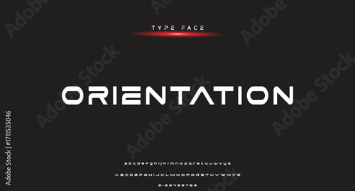 modern creative alphabet. Future fonts style. Typography uppercase and lowercase fonts. vector illustration.