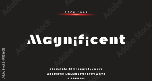 modern creative alphabet. Future fonts style. Typography uppercase and lowercase fonts. vector illustration.