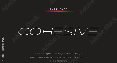 modern creative alphabet. Future fonts style. Typography uppercase and lowercase fonts. vector illustration.