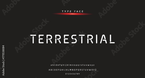 modern creative alphabet. Future fonts style. Typography uppercase and lowercase fonts. vector illustration.