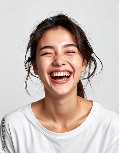 Joyful Expression of Woman 