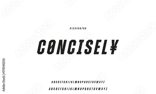Abstract Fashion alphabet letters font logo. Minimal modern urban fonts for logo, brand etc. Typography typeface uppercase lowercase and number. vector illustration.