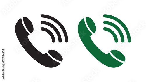 Vintage Phone Call Illustration eps 10