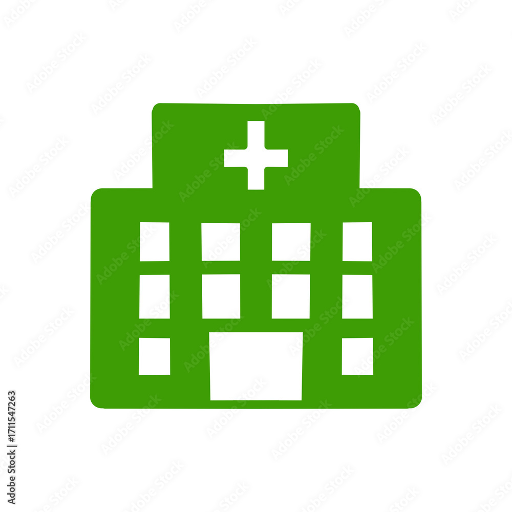 Fototapeta premium 病院アイコン / Hospital Icon 