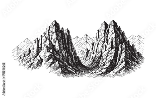rock ranges panorama