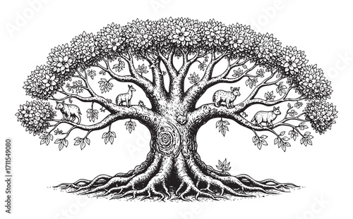 oak tree of life