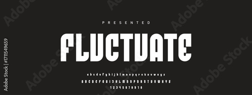 Creative font. Modern abstract digital tech font. Logo creative font, type, technology, movie, digital, music, movie. Fonts and illustration in vector format.