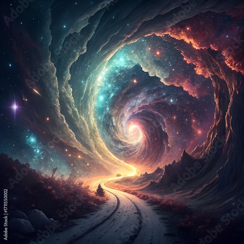 abstract background with space
