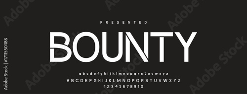 Creative font. Modern abstract digital tech font. Logo creative font, type, technology, movie, digital, music, movie. Fonts and illustration in vector format.