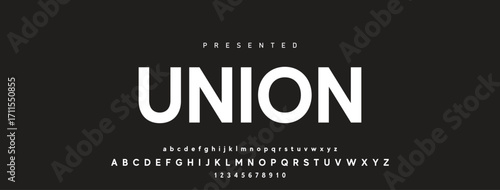 Creative font. Modern abstract digital tech font. Logo creative font, type, technology, movie, digital, music, movie. Fonts and illustration in vector format.