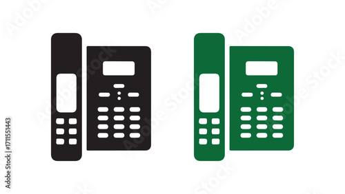 mobile phone isolated on white background