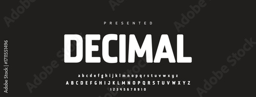 Font alphabet creative modern with black dots, letters A, B, C, D, E, F, G, H, I, J, K, L, M, N, O, P, Q, R, S, T, U, V, W, X, Y, Z and numerals 0, 1, 2, 3, 4, 5, 6, 7, 8, 9, vector illustration 10EPS