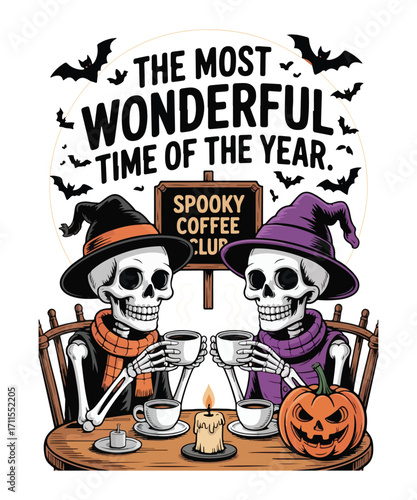 The most wonderful time of the year spooky coffee club