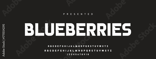 Font alphabet creative modern with black dots, letters A, B, C, D, E, F, G, H, I, J, K, L, M, N, O, P, Q, R, S, T, U, V, W, X, Y, Z and numerals 0, 1, 2, 3, 4, 5, 6, 7, 8, 9, vector illustration 10EPS