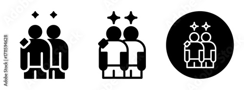 Friendly Icon Collection Glyph & Mixed Style
