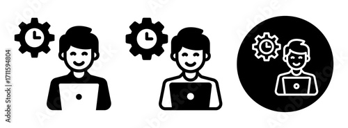 Working Icon Collection Glyph & Mixed Style