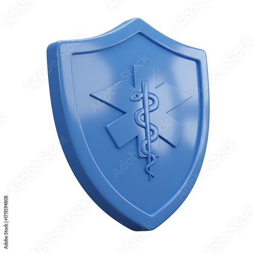 Blue Shield: Medical Protection Icon Free Download Blue Shield: Medical Protection Icon - GFXLoad
