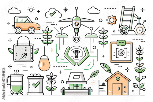 Exploring modern agriculture with technology and innovation in sustainable farming practices