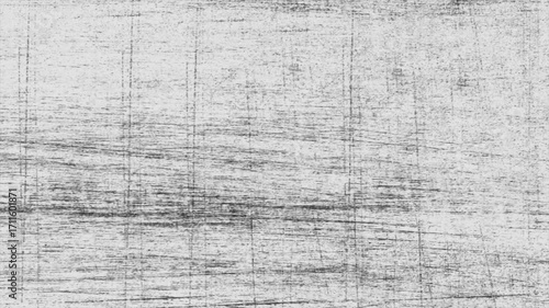 White grunge scratches, Noise, dust, grain and roughness on a black screen. Old retro vintage film texture. Looping animation background