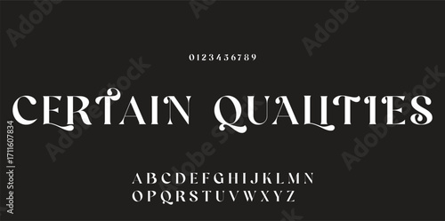 Elegant font alphabet logo. Typography Beauty fashion luxury classic letters serif fonts decorative wedding vintage retro logos. vector illustration.
