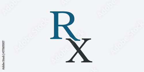 Medical RX Symbol Template