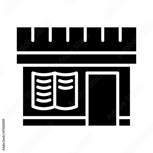 Bookstore icon design