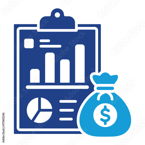 Financial Report Icon