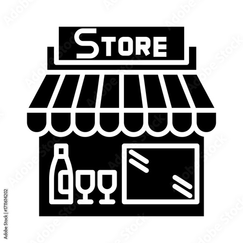 Liquor Store icon design
