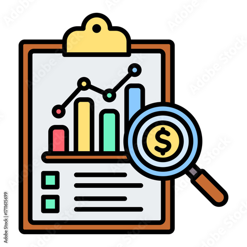 Financial Analysis Icon