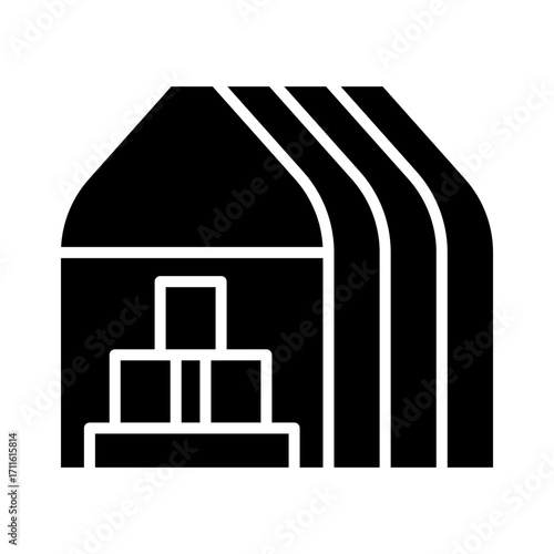 Warehouse Store icon design