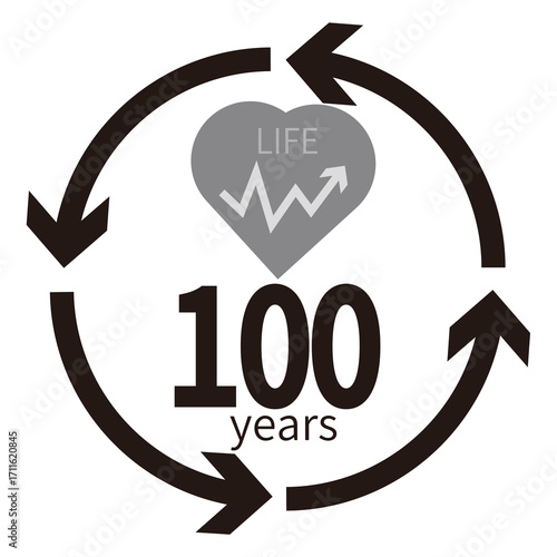 100年時代マーク
