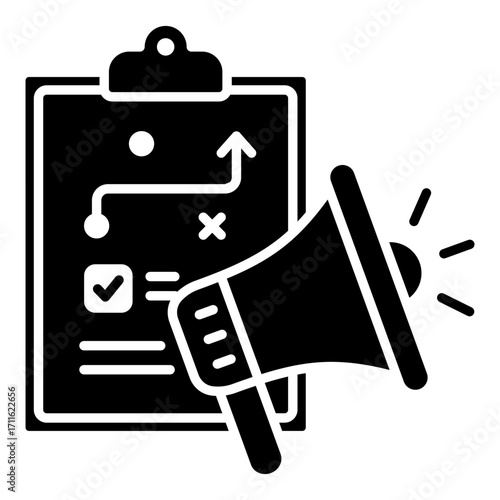 Marketing Plan Icon