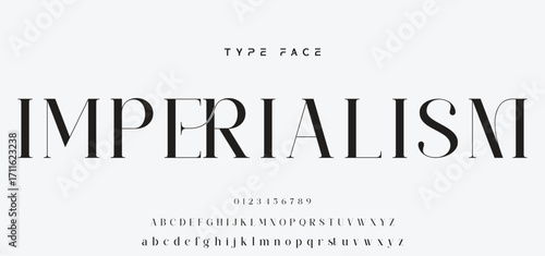 Elegant wedding alphabet letters font and number. Typography luxury classic lettering serif fonts decorative vintage retro concept. vector illustration.