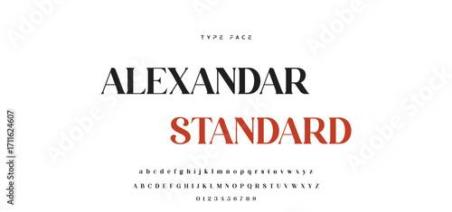 Elegant wedding alphabet letters font and number. Typography luxury classic lettering serif fonts decorative vintage retro concept. vector illustration.