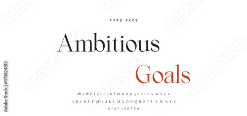 Elegant wedding alphabet letters font and number. Typography luxury classic lettering serif fonts decorative vintage retro concept. vector illustration.