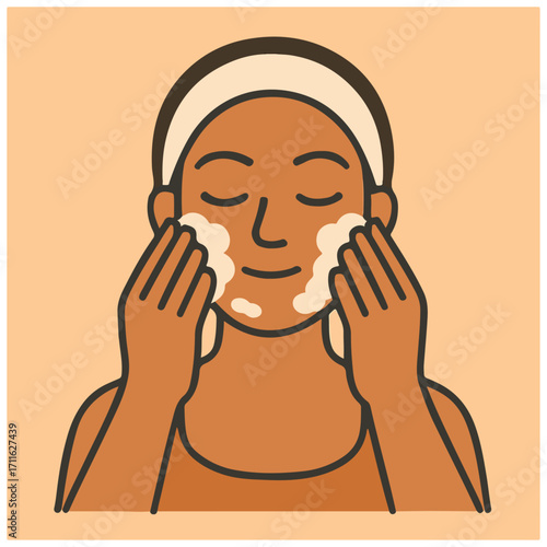 Foam Cleanser – Washing Face with Lather