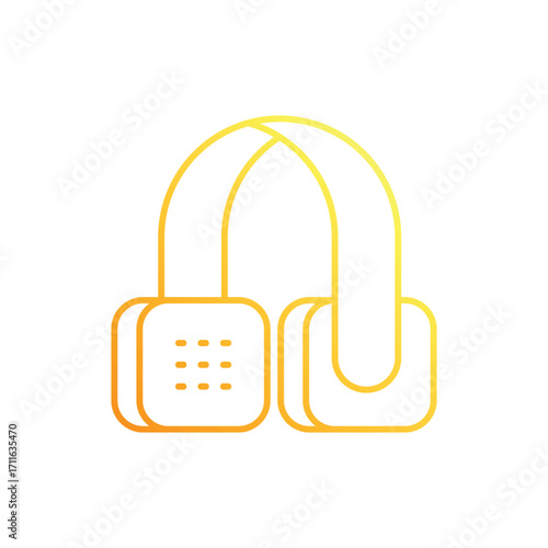 Support Gradient Line Icon