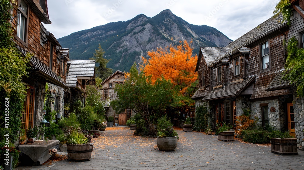 Fototapeta premium A Leaf's Moment of Glory