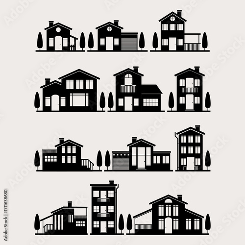 Collection of Modern House Si...