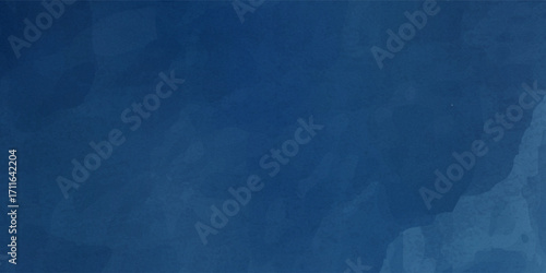 Old blue paper or blue background with old distressed vintage grunge texture and painted marbled blotches. eps 10 vector