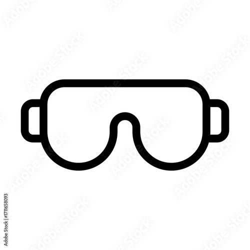 Safety Goggles Vector Icon
