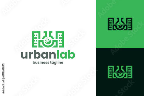 city lab research logo vector