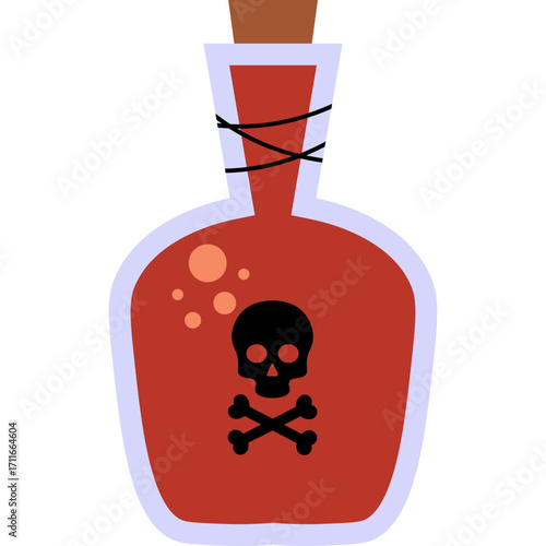 Halloween Poison Illustration